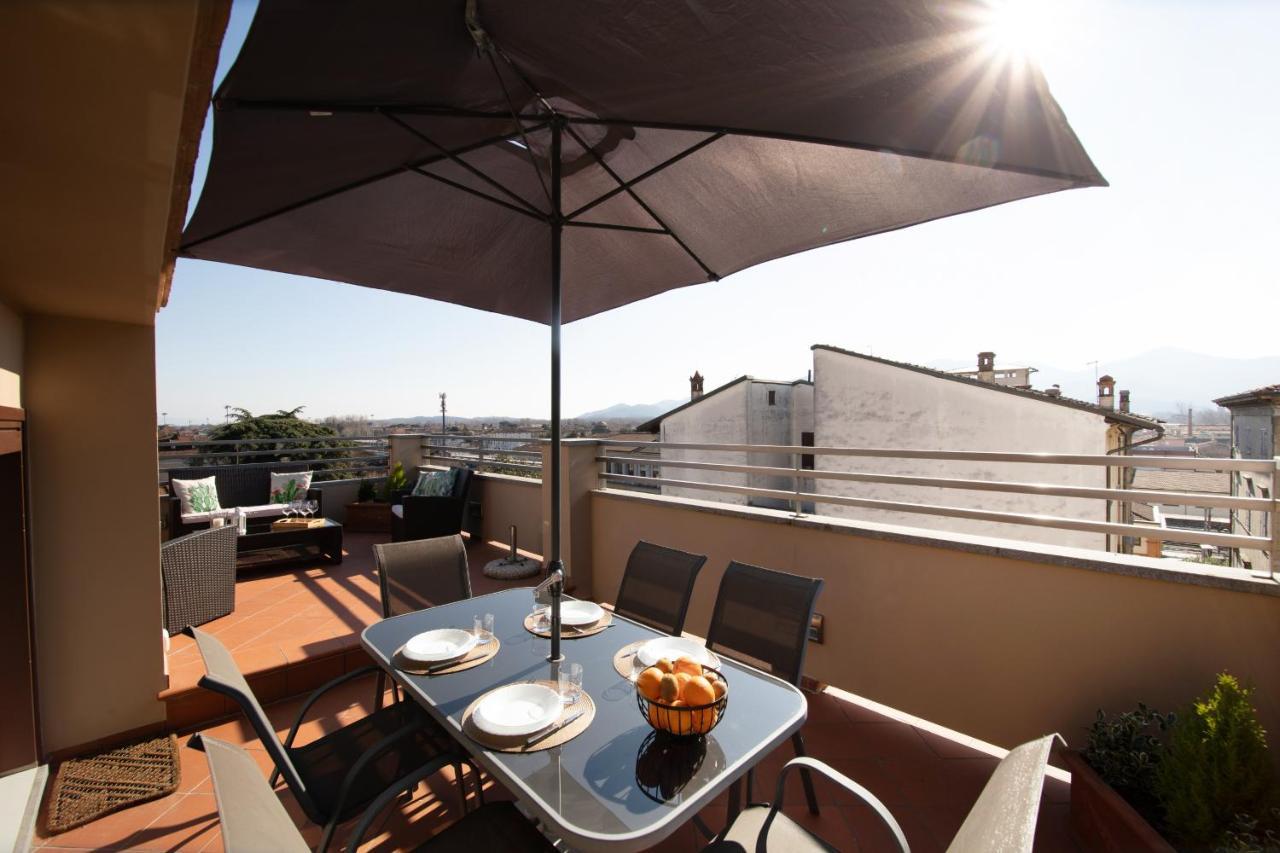 Rooftop Delight With Terrace لوكا المظهر الخارجي الصورة